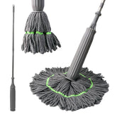 2 in 1 Dehydrated Floor Cleaning Mop Stick